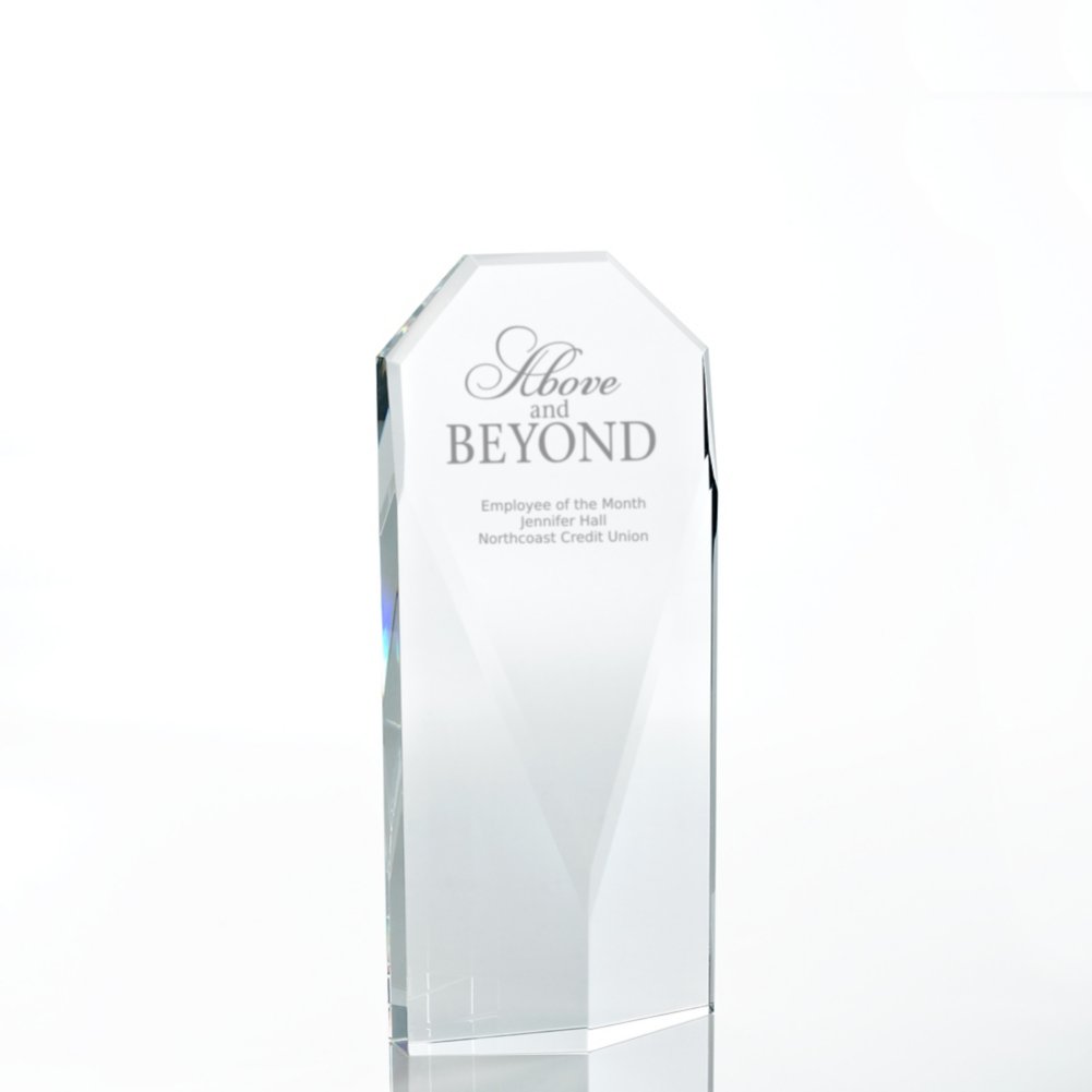 View larger image of Executive Beveled Crystal Trophy - Diamond